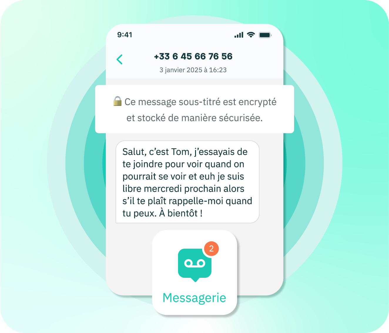 Message vocal sous-titré 2
